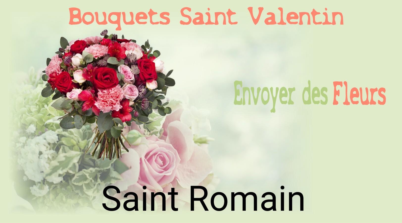 Roses de Saint-Valentin livrées à Saint-Romain